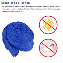 YChoice365 Altalena Sedia Amaca, Amaca Altalena Coperta 150 Cm Altalena Terapeutica per Bambini Bambino E Adolescenti Amaca Coccola Amaca Avvolgente Ideale per Lautismo (Blu)