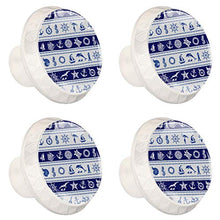 Maniglie per cassetti Manopole per cassetti Manopole rotonde Confezione da 4 per armadietto, cassetti, cassettiere, cassettiere ecc - Nave Bussola E AthSeafish