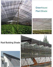 Telo Ombreggiante, Telo Oscurante Nero da 85%, Retina Sun Blocker con Bordo Nero e Occhielli - for Piante da Fiore, Serra, stalla (Size : 4m x 6m)