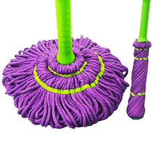 SSAYY Spray Mop Mop per La Pulizia dei Pavimenti Mop A Risparmio Energetico Panno di Lavaggio in Plastica Cuscinetti in Microfibra Autolavaggio Mop Secchio Tondo