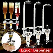 Nrpfell Bar Tools Distributore di Liquore Un 3 Stazioni Un Parete Versatori di Vino Dispenser di Vini Dispenser di Bottiglie di Alcolici Versatore di Bevande