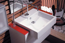 BagnoItalia Mobile Arredo Bagno Cubo Componibile sospeso Disponibile in Diversi Colori con lavabo Mobili I