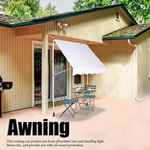 Tenda da Sole Laterale Retrattile,Tenda Laterale da Esterni per Privacy Impermeabile con Altezza Regolabile Protezione Raggi UV Vela Tende a Scorrimento 3.0x1.2M per Giardini,Balconi(beiga)