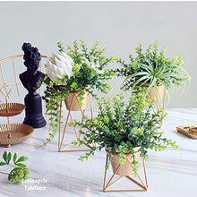 Pyrojewel Modern Semplicità Metallo Impianto Allestimento Stand casa Materiali Flower Pot cerimonia nuziale del supporto Venue decorazione floreale Rack stand Oro Plant (Dimensioni: 12,5 × 25 × 14 cen