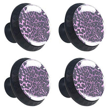 Modello animale viola 4 PCS Pomelli per Porta, Pomolo per Mobile, Pomelli per Mobili con Viti, Maniglia per Armadietto, Pomelli per Porta, Pomelli per Cassetti per Porta, Armadio, Cassetto e Credenza