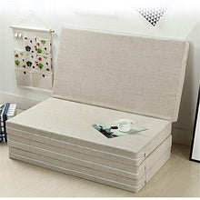 Mat pieghevole Materasso pieghevole di economia di spazio futon divano-letto for gli ospiti o Tappetino multifunzione Lettino da viaggio materasso multi-colore opzionale pieghevole futon giapponese