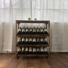 MoDi Ripiani Vino Display Free Standing la conservazione del Vino Bottle Holder Wobble-Free for la Cucina Bar Sala da Pranzo Soggiorno 24 Bottiglia di Vino Rack (Size : 71 * 30 * 78.5CM)
