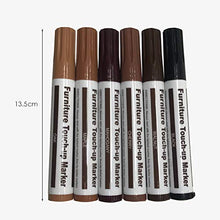 Macabolo Kit di Riparazione per mobili, in Legno, Pennarello in Cera con Kit di affilatura per Macchie, Graffi, Legno, Pavimenti, tavoli, scrivanie