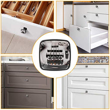 Basso elettrico in sequoia con tappeto grigio Pomelli per Porta Set di 4 Pomelli per Mobili Manopole per Cassetti Cucina Armadio Vetro