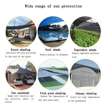 HTL durevole 12-Pin Shading Net, spesso panno ombreggiante, usato per isolamento termico, raffreddamento e protezione solare rete per balcone, cortile e piscina.