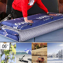 Floor Mattress Futon Mattress,Breathable Fold Futon,Thick Mattress,Double Japanese Sleeping Pad,Soft Futon Floor Mattress,Foldable Roll Up Floor Mattress,Thickness 6cm,E,90x200cm