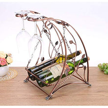 KANJJ-YU cremagliera del Vino, Creativo oscillare Europea Calice Decorazione portabicchieri Vino Vino Rack Moda Vino Rack appesa mensola Vino