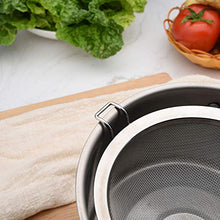 UPKOCH setacci da Cucina in Acciaio Inossidabile a Maglia fine con Manici Antiscivolo Accessorio da Cucina Misura 18 Pollici