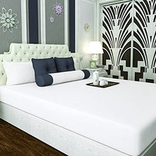 RongXi Coprimaterasso Impermeabile Matrimoniale Tranquillo Proteggi Traspirante Sottile Tessuto Pongee Anallergico Antiacaro Fodera per Letto Materassi 160 x 200/190 cm