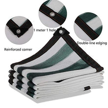 DANDAN Rete Ombreggiante Crittografia Addensata Rete Solare Terrazza/Balcone/Tetto/Auto Rete Oscurante Isolamento Verde Scuro 8 Pin (Size : 4 * 4m)