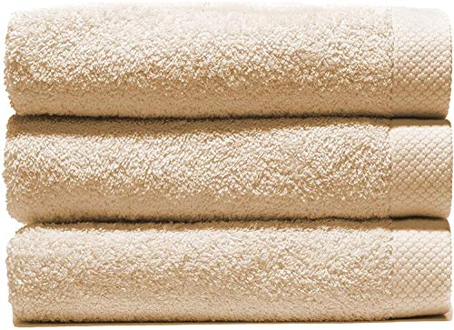 Lasa Asciugamani 100% cotone, salmone, bagno (100 x 150 cm), lavabo e tavolo da toeletta