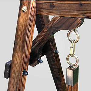 DGHJK Altalena da Giardino per 2 Persone Mobili da Esterno Altalena da Patio Sedia da Esterno per Esterni Sedia a Dondolo per Esterni Panca Adatta per Patio, Giardino, Bordo Piscina, Balcone