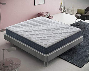 Materassiedoghe - Materasso Memory Foam Matrimoniale - 11 Zone differenziate Ortopedico Certificato Presidio Medico Classe I con DETRAZIONE FISCALE (160x190)