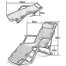 HaoLi Multifunzionale Portatile Pieghevole Lettino da Sole Reclinabile Pieghevole Pausa Pranzo Lounge Chair Sedia Pigro Outdoor Ufficio