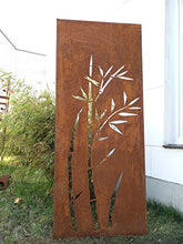 Giardino Inspiration Protezione Vista in natura ruggine con immagine di bambù