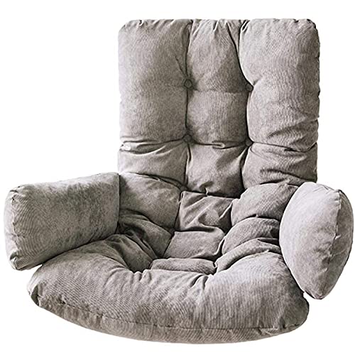 Cuscini per Sedie Amaca Oscillante, Cuscini da Giardino Esterni per Esterni Sedili Dormitorio Camera da Letto Appendiabiti Sedie A Sospensione, (Senza Amaca)