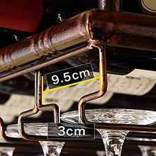 Portabicchieri da appendere a testa in giù Mobili Portabicchieri da vino Portabicchieri da vino Portabicchieri da vino Portabicchieri da champagne Portabottiglie Portabottiglie Portabottiglie (Dimensioni: 80 * 35cm)