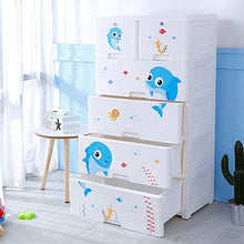 MICEROSHE Armadio Semplice Durevole Semplice stoccaggio cassettoni Dresser Camera Governo di immagazzinaggio for Closet Ufficio Sala Giochi 5 Cassetti Armadio Design Pratico