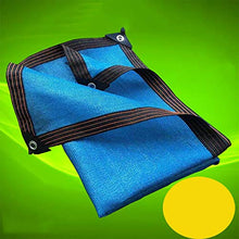 Senza marchio DANDAN Rete per Protezione Solare Rete per Protezione Solare Isolata Giardinaggio/Fiore/Balcone/Cortile/Rete per Tenda da Sole Rinforzo A Quattro Fili 8 Pin Blu (Size : 5 * 8m)