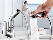 LiftingRubinetto telescopico per lavabo, estraibile, antiruggine, resistente alla corrosione, senza piombo, estraibile 60-70 cm, 2 modalità di uscita idrica, adatto per camera da letto, cucina, kshu
