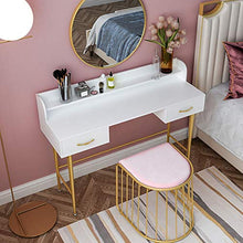YaGFeng Dressing Table Trucco della Ragazza Comò Cassetto 2 può Essere Usato Come Un Mobile Scrivania Tre Colori per Camera Trucco Gioielleria Bagagli (Color : Black, Size : 120x40x75cm)