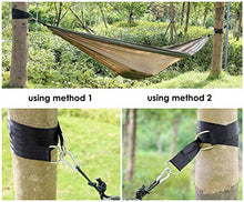 CANWAY Cinghie Amaca Cinghie per Amaca All'aperto Cinghie Pendenti Altalena Albero 2 Corde 1.5M Massima Portata 600KG per Amache e Altalene da Campeggio