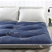 qwert Sleeping Futon Tatami - Materasso Giapponese per Studenti, Morbido e Spesso, per futon Tatami, per Studenti, 120 x 200 cm