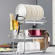 &ripiano di stoccaggio Scaffalatura for ripostiglio da cucina, Scaffale di drenaggio multifunzione Scaffale di stoccaggio for uso domestico Tipo di pavimento a parete -3 piani Scaffale di finitura