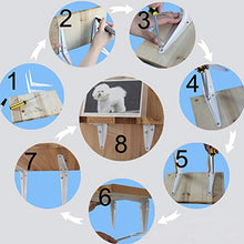 MIFASA - Staffe di supporto per mensole, 24 pezzi, ad alte prestazioni