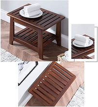 Sgabello per Doccia Taburete de Baño Sedia doccia Sgabello doccia Sgabello Doccia Sedile da doccia con sdraio Scaffale Doccia Sedia Sedile Bench Organizzatore per bagno interno o all'aperto Decor robu