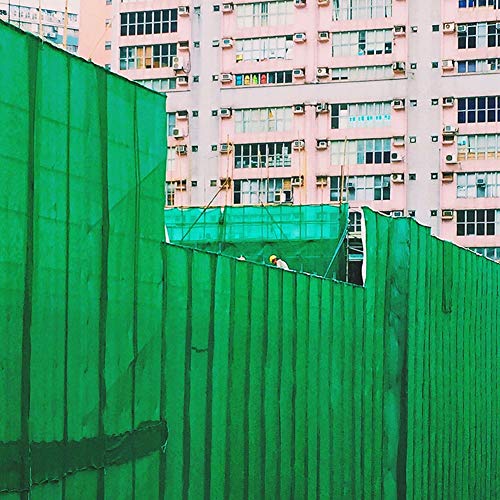 Telo Ombreggiante, Paravento Verde Paravento Paralume Paralume in Tessuto reticolato - Grado Commerciale - Resistente - Protezione UV 90% (Size : 6m x 50m)