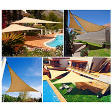 DAUERHAFT Tenda Parasole Resistente all'Usura Tenda a Rete Tenda a Rete Tenda da Sole Tenda a Rete Struttura a Rete Design 3 * 3 * per Ponti, Giardini, terrazze, Cortili