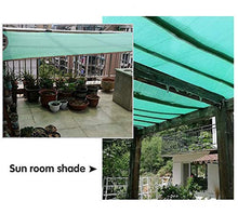 WXQIANG Patio/Tenda/Finestra di Shade Verde della Copertura sulla Schermo del recinto con Antivento e l'80% UV Block, saracinesche Netto Vele for Pergola Garden Protezione Protezione Solare, Isola