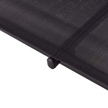 LUGEUK 4 pz Black Furniture SED Sedia Tavolino Tavolo da caffè Patio Esterno Set Terrazza Giardino