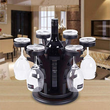 LHQ-HQ Wine Rack, Legno Solido Europeo del Calice del Vino Creativo cremagliera Upside Down Home Display Vino Shelf Decoration Ornamenti