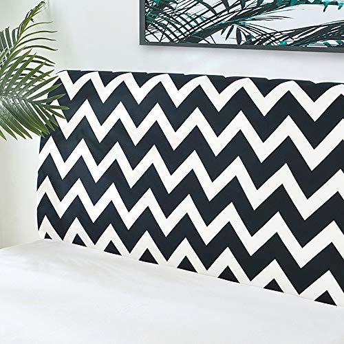 Copri Testata Letto In Cotone, Protezione Da Mobili Fodera Elastica Copertura Antipolvere Decorazione Camera Letto,Stretchable Lavabile,Color10-King(200-220cm)