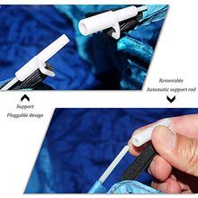 Amaca con Zanzariera, Zorara Amaca da Campeggio Ultraleggera Carico 300 kg (260 x 140 cm) Amaca Matrimoniale Asciugatura Rapida 2 x Moschettoni 2 x Cinghie di Nylon per Giardino Spiaggia