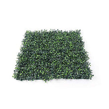 WUPYI2018 - Pannello di bosso artificiale, 12 pezzi, 50 x 50 cm, colore: Verde