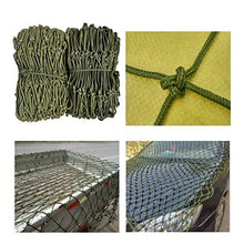 JFFFFWI Rete da Giardino Rete Protettiva Verde Militare Rete Anti-Caduta Rete in Nylon Rete da Tenda Rete da Tenda Corda da Giardino Corda Recinzione da Campeggio Rete da carico (Dimension