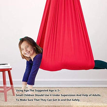 ZCXBHD Appeso per Coccole Amaca Hammock Kids Therapy Swing con Cuscinetto a carico 200KG Terapia Reversibile Swing Swing Sensibile Swing per Bambini e Adulti con bisogni Speciali