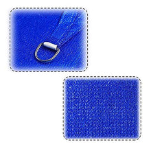 DJSMyb Sun UV blocco tessuto baldacchino in triangolo per patio giardino patio dimensioni opzionali (colore: arancione, dimensioni: 3 x 3 x 3 m) tenda (colore: blu, dimensioni: 3 x 3 x 3 m)