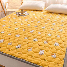Materassi Tatami Domestici, materassi Sottili, materassi Antiscivolo, Imbottiture Termiche Singole e Doppie Primaverili e Autunnali, 90 * 200 cm
