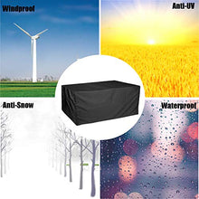 Fodere per mobili da giardino impermeabili, fodere per mobili da giardino impermeabili, fodere per mobili per riporre, impermeabili resistenti durevoli, anti-UV, anti-sbiadimento, set di mobili i