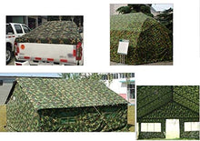 XWZH Telone Impermeabile 4m * 5m Tenda Camouflage Camping Garden incatramata Grande Camouflage Vele da Copertura Impermeabile Pesante Tenda Esterna Tenda di Copertura dell'Esercito di Terra