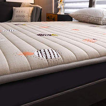 YLCJ Materassi Futon Spessi 5 cm, Tappetino Giapponese Tradizionale Shiki Futon Tatami per Mamma papà Marito Moglie, C, 180 * 200 cm